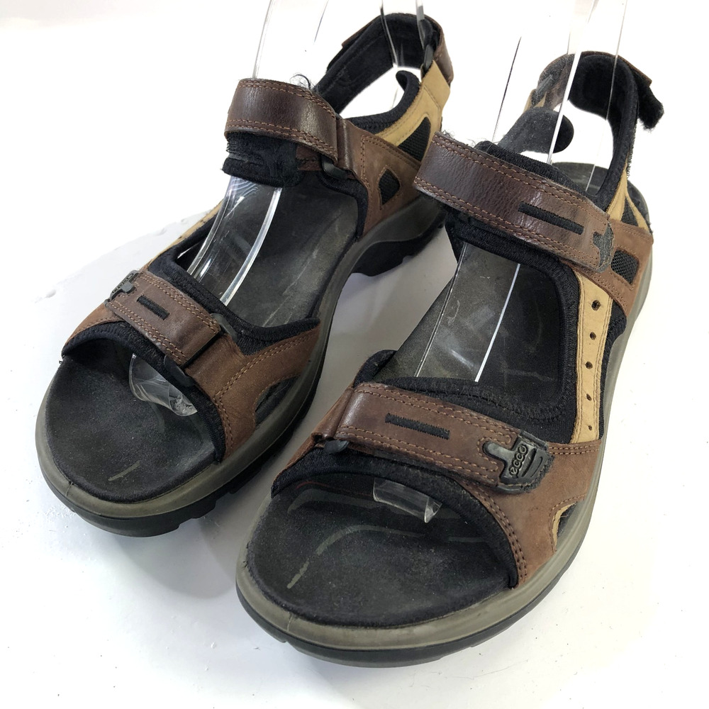 Ecco Offroad Yucatan Strappy Sandals Womens 39 US 8/8.5 Hiking Outdoor Leather